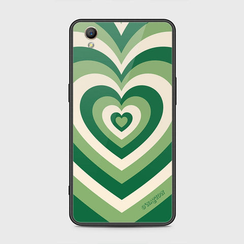 Oppo A37 Cover - O'Nation Heartbeat Series - HQ Ultra Shine Premium Infinity Glass Soft Silicon Borders Case