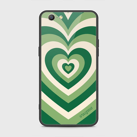 Oppo A57 Cover - O'Nation Heartbeat Series - HQ Ultra Shine Premium Infinity Glass Soft Silicon Borders Case
