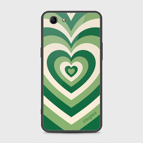 Oppo A83 Cover - O'Nation Heartbeat Series - HQ Ultra Shine Premium Infinity Glass Soft Silicon Borders Case