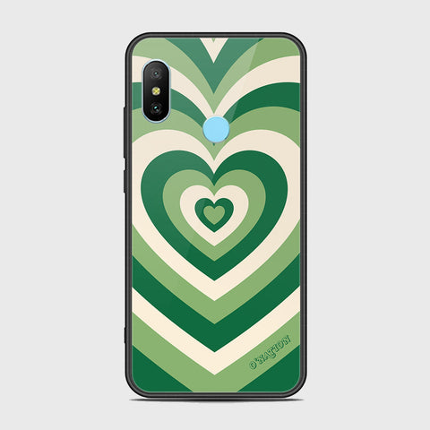 Xiaomi Redmi Note 6 Pro Cover - O'Nation Heartbeat Series - HQ Ultra Shine Premium Infinity Glass Soft Silicon Borders Case