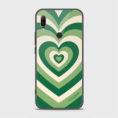 Huawei Y6 2019 / Y6 Prime 2019 Cover - O'Nation Heartbeat Series - HQ Ultra Shine Premium Infinity Glass Soft Silicon Borders Case