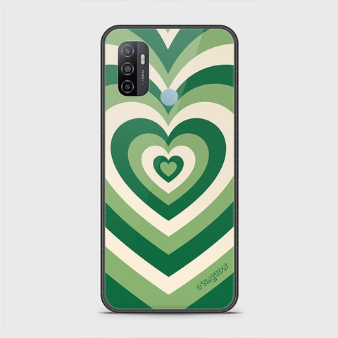 Oppo A53s Cover - O'Nation Heartbeat Series - HQ Ultra Shine Premium Infinity Glass Soft Silicon Borders Case