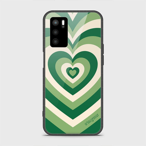 Oppo A16s Cover - O'Nation Heartbeat Series - HQ Ultra Shine Premium Infinity Glass Soft Silicon Borders Case