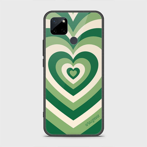 Realme C21Y Cover - O'Nation Heartbeat Series - HQ Ultra Shine Premium Infinity Glass Soft Silicon Borders Case