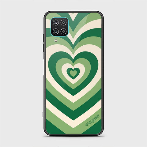 Samsung Galaxy A12 Nacho Cover - O'Nation Heartbeat Series - HQ Ultra Shine Premium Infinity Glass Soft Silicon Borders Case