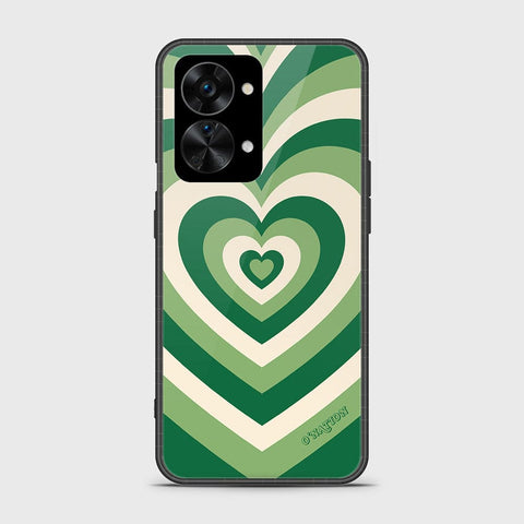 OnePlus Nord 2T Cover - O'Nation Heartbeat Series - HQ Ultra Shine Premium Infinity Glass Soft Silicon Borders Case