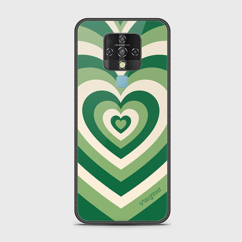 Tecno Camon 16 Cover - O'Nation Heartbeat Series - HQ Ultra Shine Premium Infinity Glass Soft Silicon Borders Case