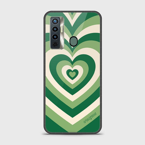 Tecno Camon 17 Cover - O'Nation Heartbeat Series - HQ Ultra Shine Premium Infinity Glass Soft Silicon Borders Case