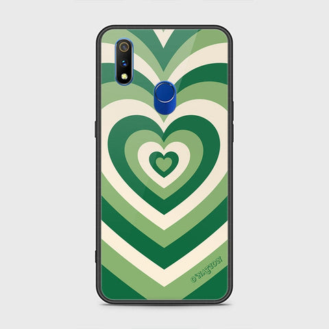 Realme 3 Pro Cover - O'Nation Heartbeat Series - HQ Ultra Shine Premium Infinity Glass Soft Silicon Borders Case