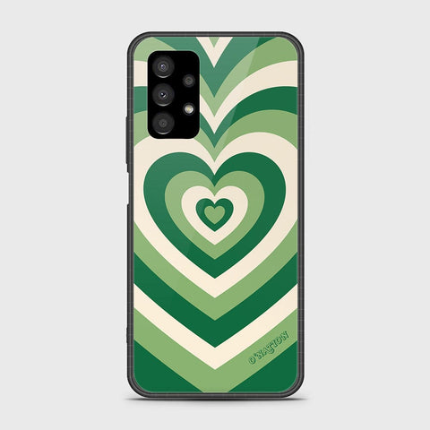 Samsung Galaxy A13 4G Cover - O'Nation Heartbeat Series - HQ Ultra Shine Premium Infinity Glass Soft Silicon Borders Case
