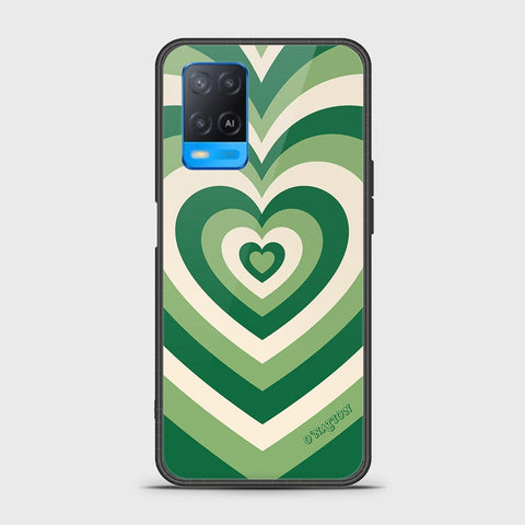 Oppo A54 4G Cover - O'Nation Heartbeat Series - HQ Ultra Shine Premium Infinity Glass Soft Silicon Borders Case