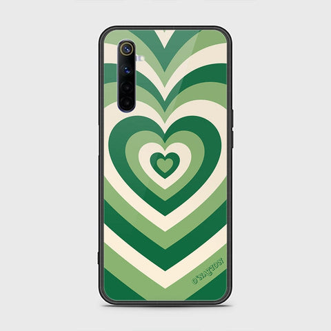 Realme 6 Cover - O'Nation Heartbeat Series - HQ Ultra Shine Premium Infinity Glass Soft Silicon Borders Case