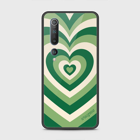 Xiaomi Mi 10 Cover - O'Nation Heartbeat Series - HQ Ultra Shine Premium Infinity Glass Soft Silicon Borders Case