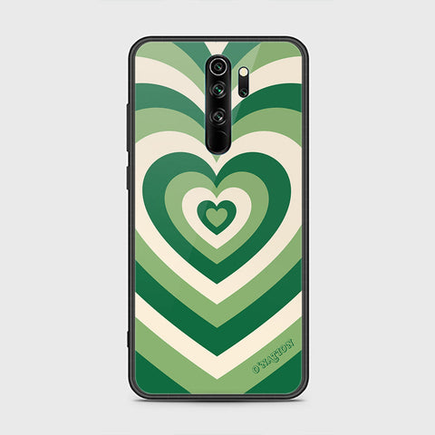 Xiaomi Redmi Note 8 Pro Cover - O'Nation Heartbeat Series - HQ Ultra Shine Premium Infinity Glass Soft Silicon Borders Case