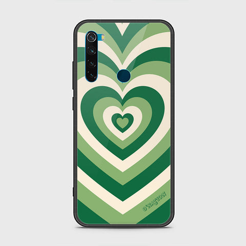 Xiaomi Redmi Note 8 Cover - O'Nation Heartbeat Series - HQ Ultra Shine Premium Infinity Glass Soft Silicon Borders Case