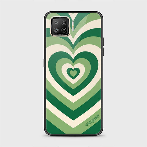 Oppo Reno 4 Lite Cover - O'Nation Heartbeat Series - HQ Ultra Shine Premium Infinity Glass Soft Silicon Borders Case