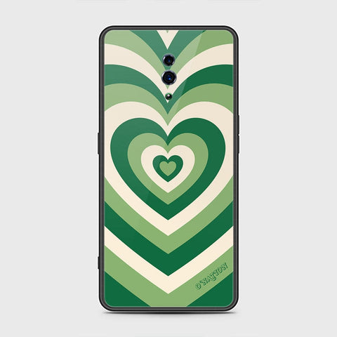 Oppo Reno Cover - O'Nation Heartbeat Series - HQ Ultra Shine Premium Infinity Glass Soft Silicon Borders Case