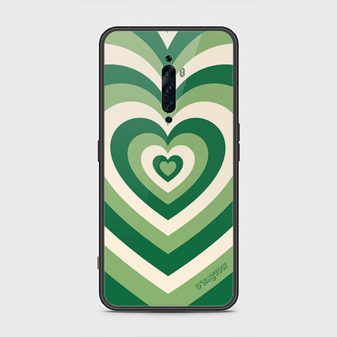 Oppo Reno 2Z Cover - O'Nation Heartbeat Series - HQ Ultra Shine Premium Infinity Glass Soft Silicon Borders Case