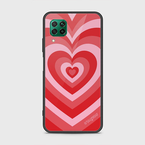 Huawei Nova 7i Cover - O'Nation Heartbeat Series - HQ Ultra Shine Premium Infinity Glass Soft Silicon Borders Case