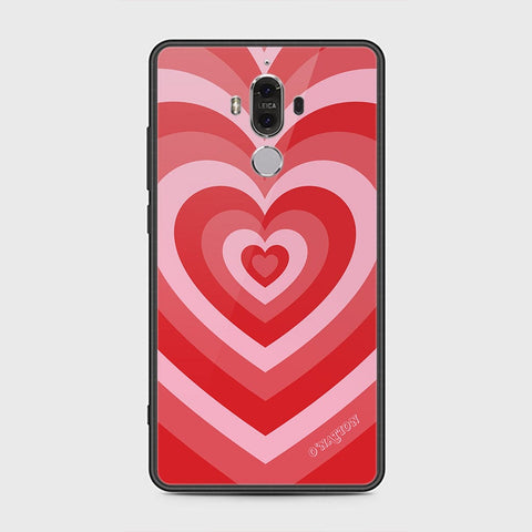 Huawei Mate 9 Cover - O'Nation Heartbeat Series - HQ Ultra Shine Premium Infinity Glass Soft Silicon Borders Case