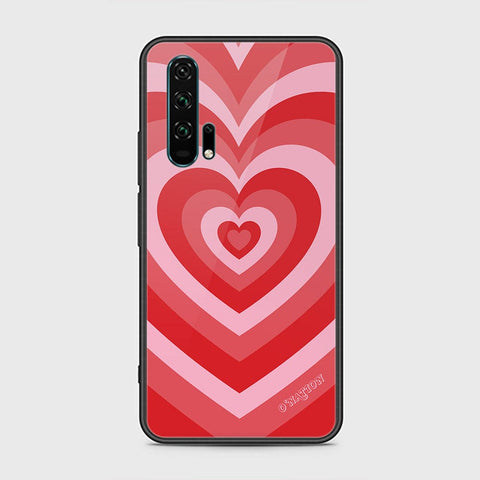 Honor 20 Pro Cover - O'Nation Heartbeat Series - HQ Ultra Shine Premium Infinity Glass Soft Silicon Borders Case