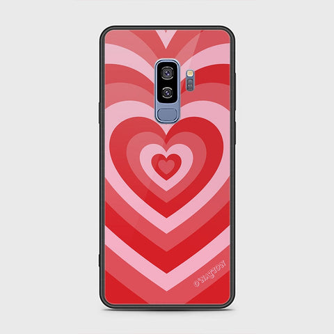 Samsung Galaxy S9 Plus Cover - O'Nation Heartbeat Series - HQ Ultra Shine Premium Infinity Glass Soft Silicon Borders Case