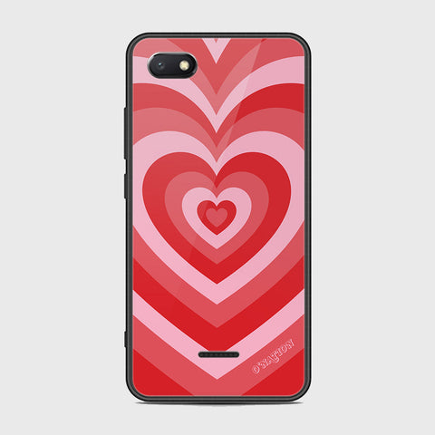 Xiaomi Redmi 6A Cover - O'Nation Heartbeat Series - HQ Ultra Shine Premium Infinity Glass Soft Silicon Borders Case