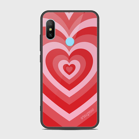 Xiaomi Redmi Note 6 Pro Cover - O'Nation Heartbeat Series - HQ Ultra Shine Premium Infinity Glass Soft Silicon Borders Case
