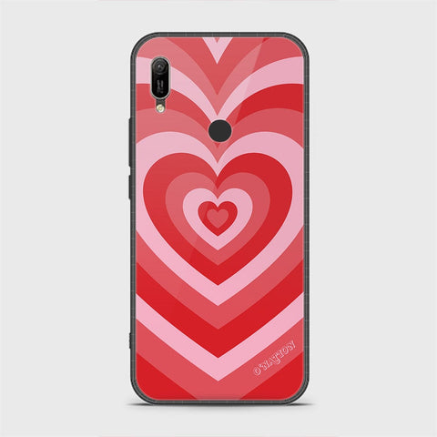 Huawei Y6 2019 / Y6 Prime 2019 Cover - O'Nation Heartbeat Series - HQ Ultra Shine Premium Infinity Glass Soft Silicon Borders Case