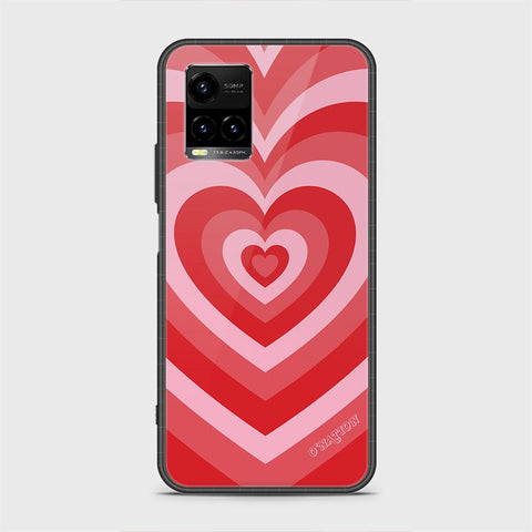Vivo Y21 Cover - O'Nation Heartbeat Series - HQ Ultra Shine Premium Infinity Glass Soft Silicon Borders Case (Fast Delivery) (H)