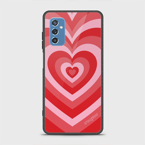 Samsung Galaxy M52 5G Cover - O'Nation Heartbeat Series - HQ Ultra Shine Premium Infinity Glass Soft Silicon Borders Case
