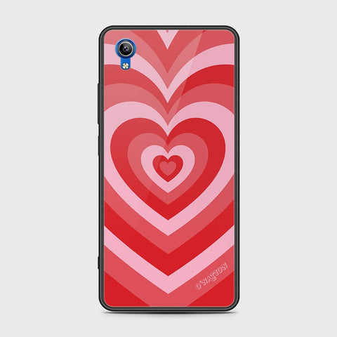 Vivo Y91C Cover - O'Nation Heartbeat Series - HQ Ultra Shine Premium Infinity Glass Soft Silicon Borders Case