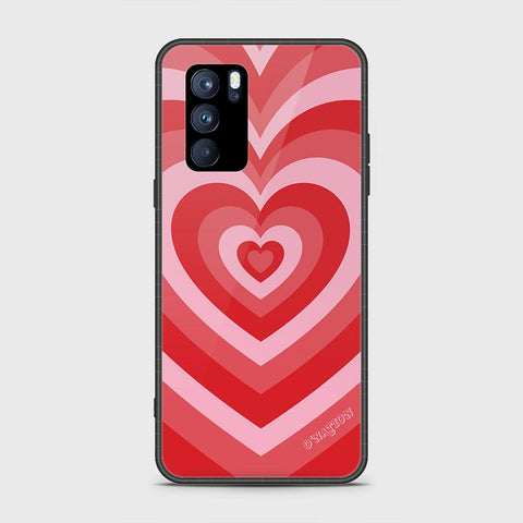 Oppo Reno 6 Pro 5G Cover - O'Nation Heartbeat Series - HQ Ultra Shine Premium Infinity Glass Soft Silicon Borders Case