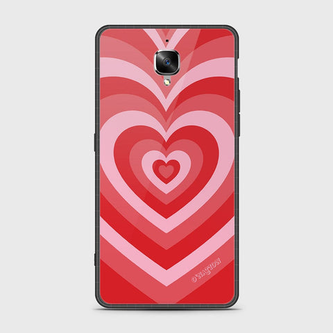 OnePlus 3 Cover - O'Nation Heartbeat Series - HQ Ultra Shine Premium Infinity Glass Soft Silicon Borders Case