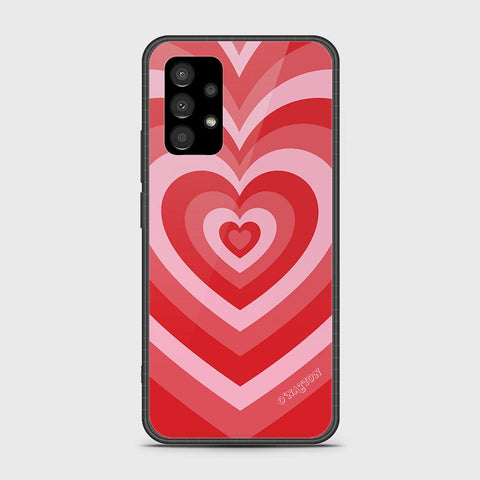 Samsung Galaxy A23 Cover - O'Nation Heartbeat Series - HQ Ultra Shine Premium Infinity Glass Soft Silicon Borders Case