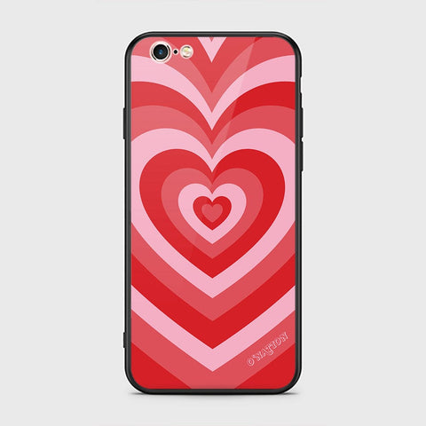 iPhone 6S / 6 Cover - O'Nation Heartbeat Series - HQ Ultra Shine Premium Infinity Glass Soft Silicon Borders Case