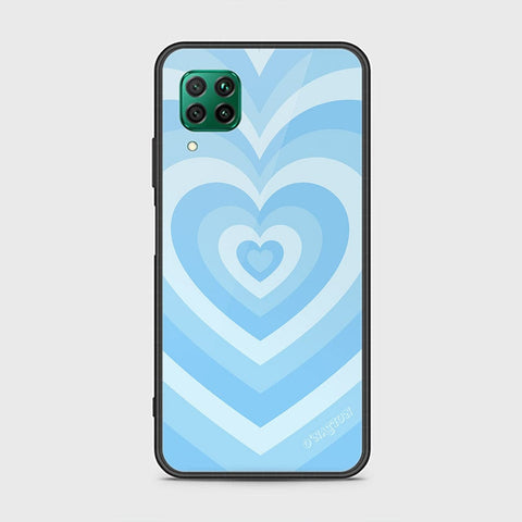 Huawei Nova 7i Cover - O'Nation Heartbeat Series - HQ Ultra Shine Premium Infinity Glass Soft Silicon Borders Case