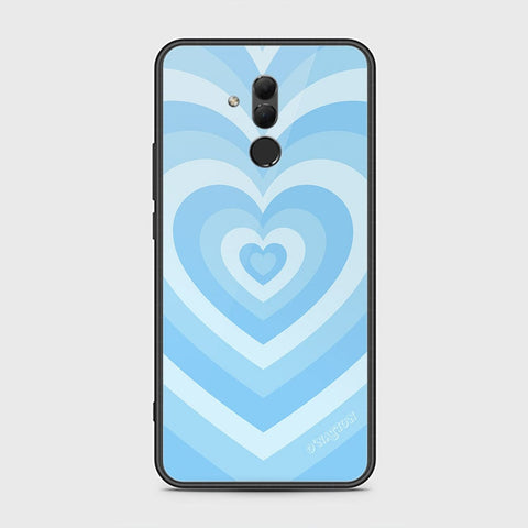 Huawei Mate 20 Lite Cover - O'Nation Heartbeat Series - HQ Ultra Shine Premium Infinity Glass Soft Silicon Borders Case