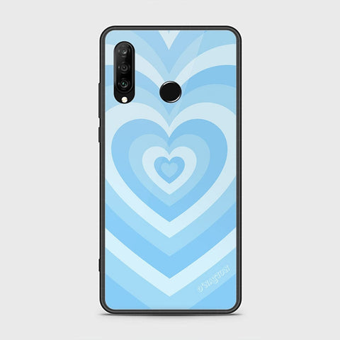 Huawei P30 lite Cover - O'Nation Heartbeat Series - HQ Ultra Shine Premium Infinity Glass Soft Silicon Borders Case