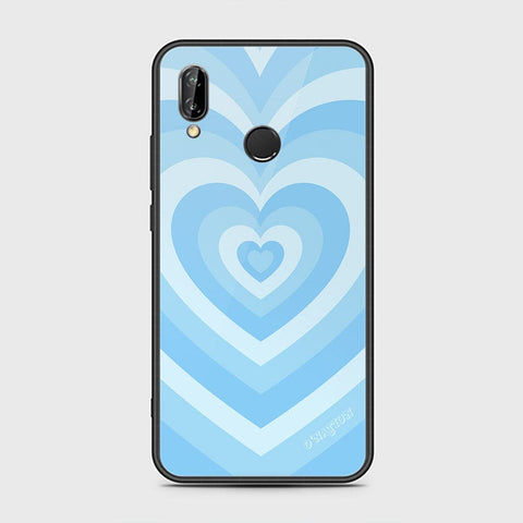 Huawei P20 Lite Cover - O'Nation Heartbeat Series - HQ Ultra Shine Premium Infinity Glass Soft Silicon Borders Case