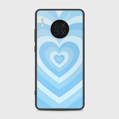 Huawei Mate 30 Cover - O'Nation Heartbeat Series - HQ Ultra Shine Premium Infinity Glass Soft Silicon Borders Case