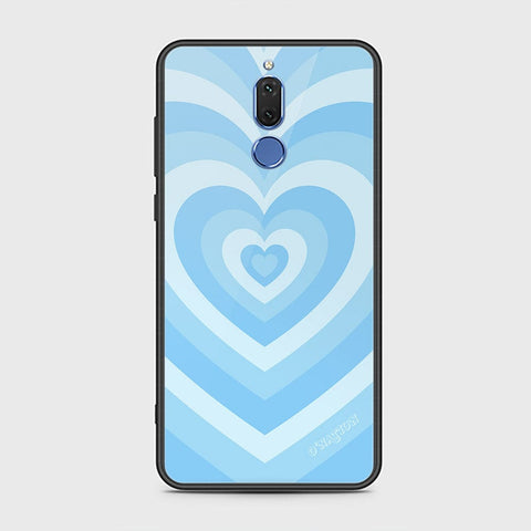 Huawei Mate 10 Lite Cover - O'Nation Heartbeat Series - HQ Ultra Shine Premium Infinity Glass Soft Silicon Borders Case