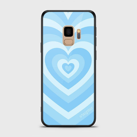 Samsung Galaxy S9 Cover - O'Nation Heartbeat Series - HQ Ultra Shine Premium Infinity Glass Soft Silicon Borders Case