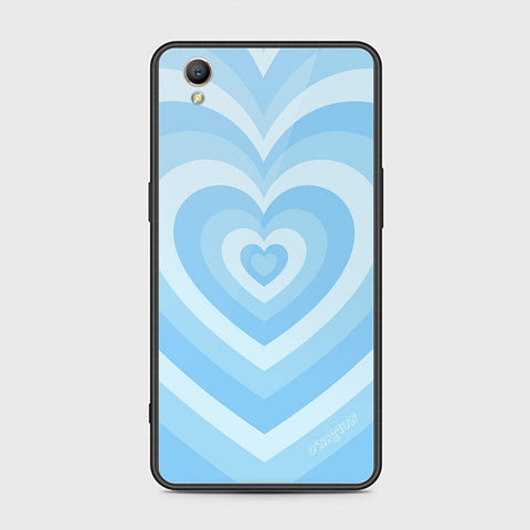 Oppo A37 Cover - O'Nation Heartbeat Series - HQ Ultra Shine Premium Infinity Glass Soft Silicon Borders Case
