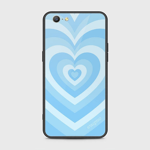 Oppo A39 Cover - O'Nation Heartbeat Series - HQ Ultra Shine Premium Infinity Glass Soft Silicon Borders Case