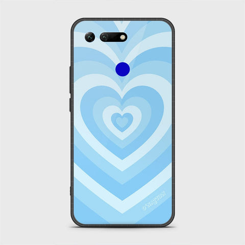 Huawei Honor View 20 Cover - O'Nation Heartbeat Series - HQ Ultra Shine Premium Infinity Glass Soft Silicon Borders Case