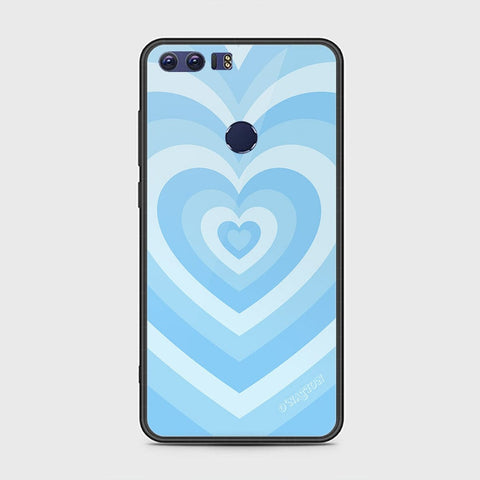 Huawei Honor 8 Cover - O'Nation Heartbeat Series - HQ Ultra Shine Premium Infinity Glass Soft Silicon Borders Case