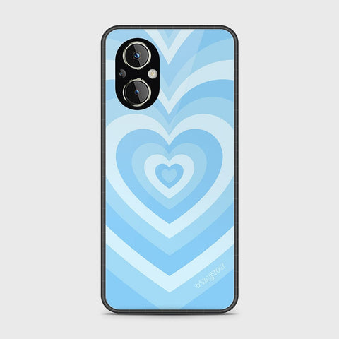 Oppo A96 5G Cover - O'Nation Heartbeat Series - HQ Ultra Shine Premium Infinity Glass Soft Silicon Borders Case