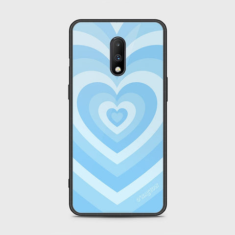 OnePlus 7 Cover - O'Nation Heartbeat Series - HQ Ultra Shine Premium Infinity Glass Soft Silicon Borders Case