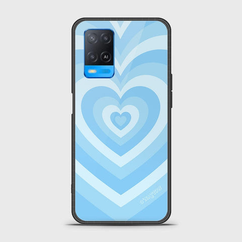 Oppo A54 4G Cover - O'Nation Heartbeat Series - HQ Ultra Shine Premium Infinity Glass Soft Silicon Borders Case